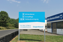 Stahlschild