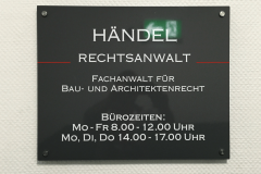 Türschild